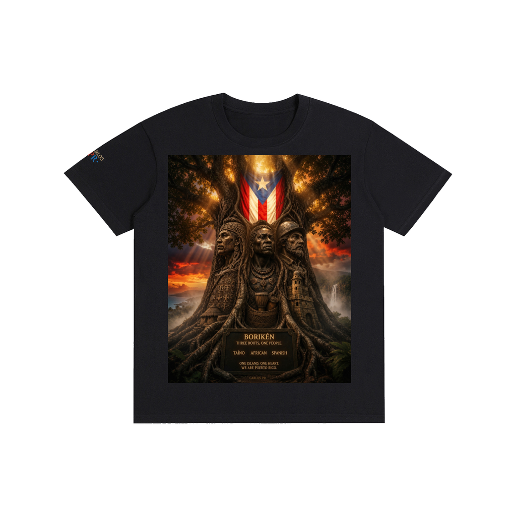 Taíno Pride Puerto Rico Heritage Unisex T-Shirt Pure Cotton Unisex T-Shirt