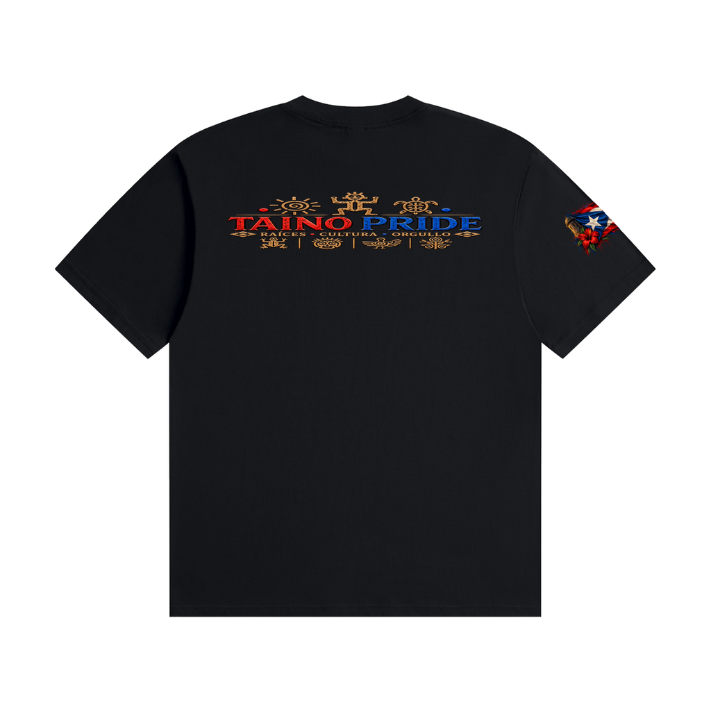 BORIKÉN Roots — Puerto Rican Heritage Graphic T-Shirt Unisex Seamless Cotton T-Shirt