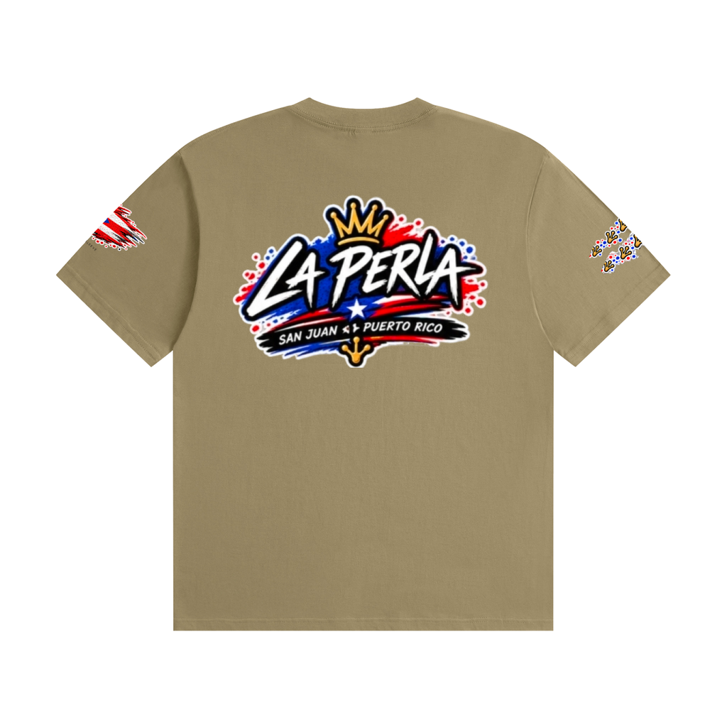La Perla Coquí | Puerto Rico Streetwear Unisex T-Shirt Unisex Seamless Cotton T-Shirt