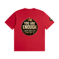 You Are Enough – Always Have Been, Always Will Be | Unisex Motivational Cotton T-ShirtUnisex Seamless Cotton T-Shirt