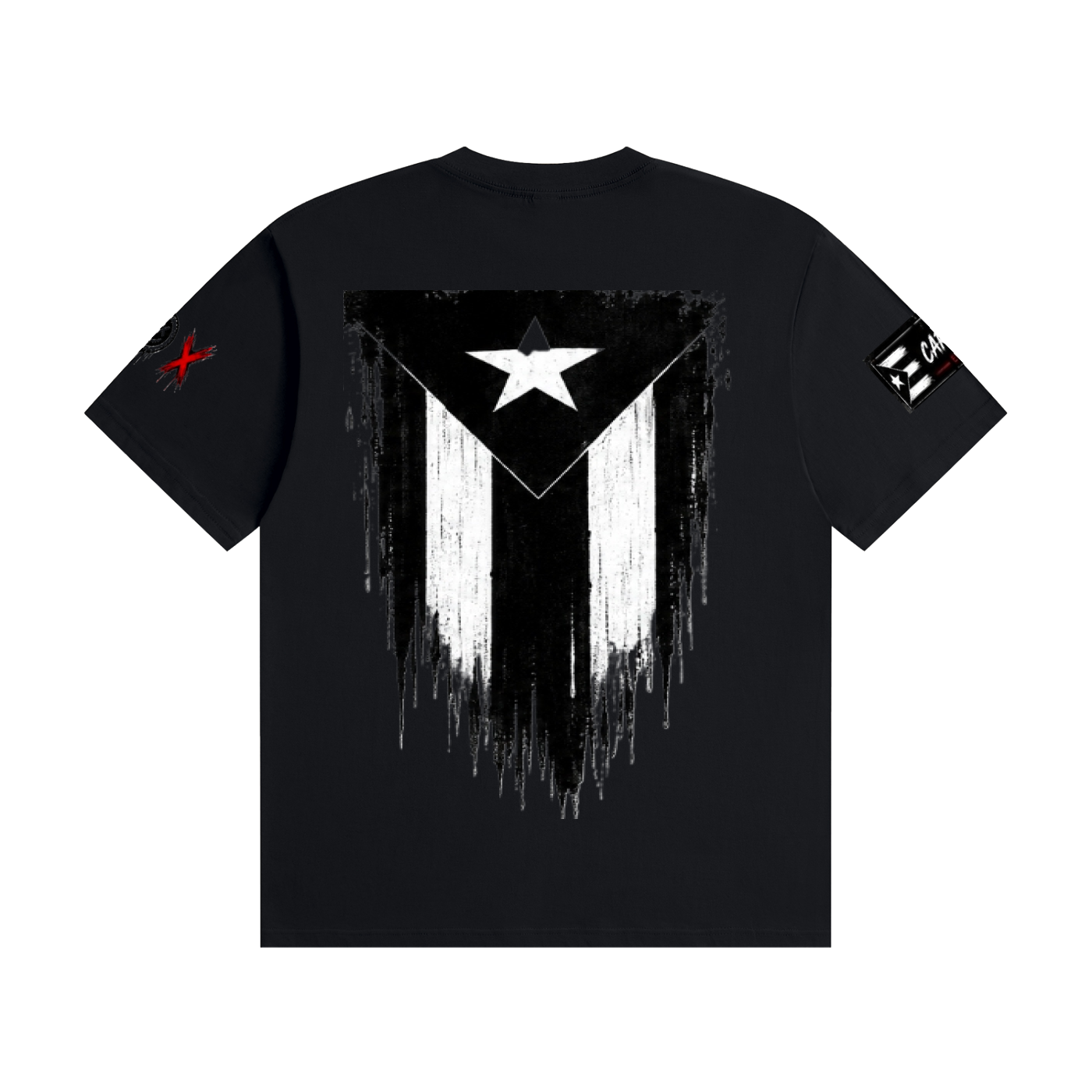 FLOR DE MAGA — Puerto Rico Heritage Tee nisex Seamless Cotton T-Shirt