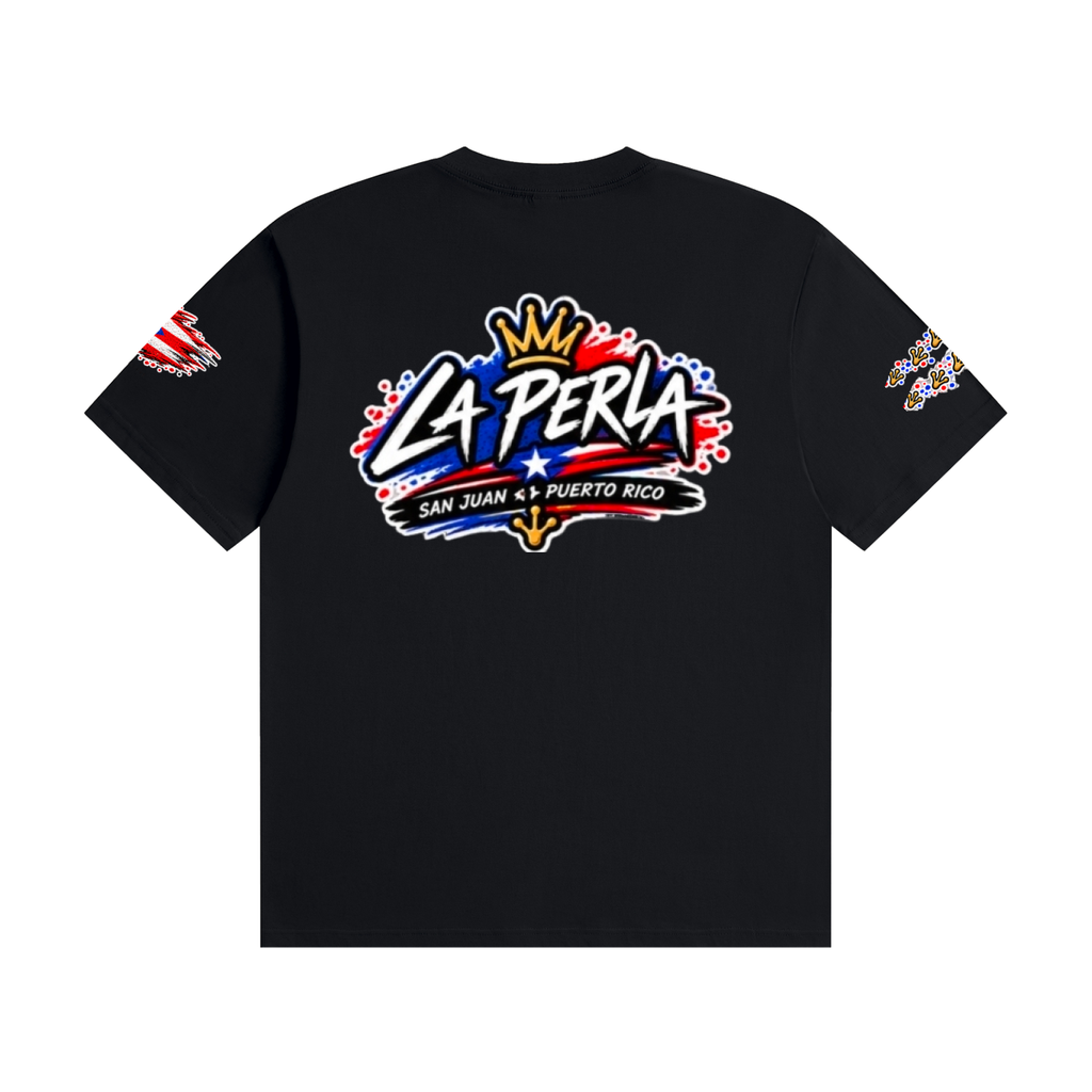 La Perla Coquí | Puerto Rico Streetwear Unisex T-Shirt Unisex Seamless Cotton T-Shirt