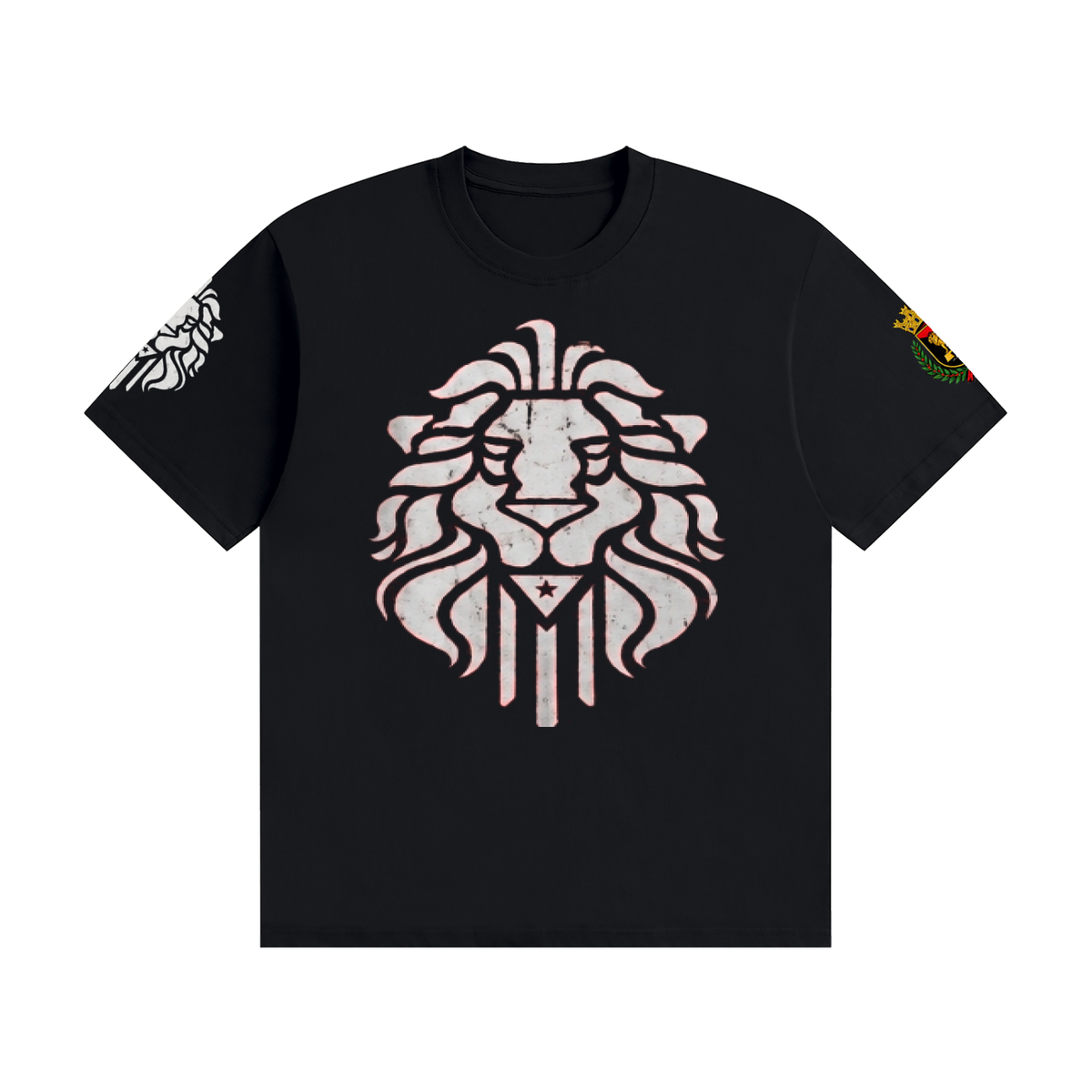 Puerto Rico Lion Heritage Tee – Fuerza, Orgullo y RaícesUnisex Seamless Cotton T-Shirt