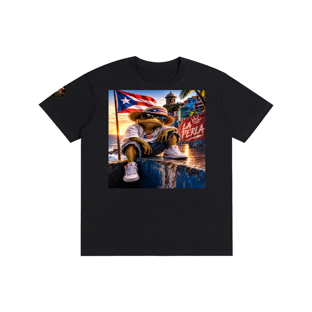 La Perla Coquí | Puerto Rico Pure Cotton Unisex T-Shirt