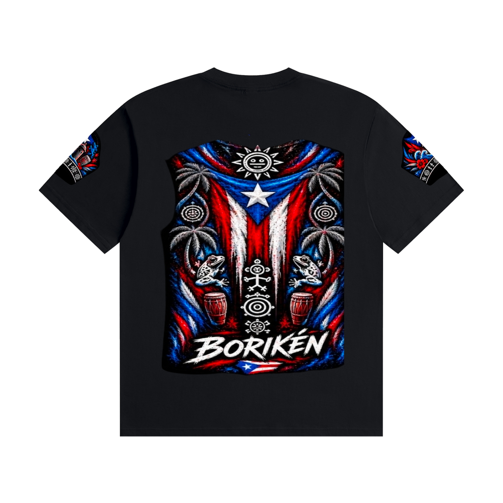 PUERTO RICO SUPERHERO — Graphic T-ShirtUnisex Seamless Cotton T-Shirt