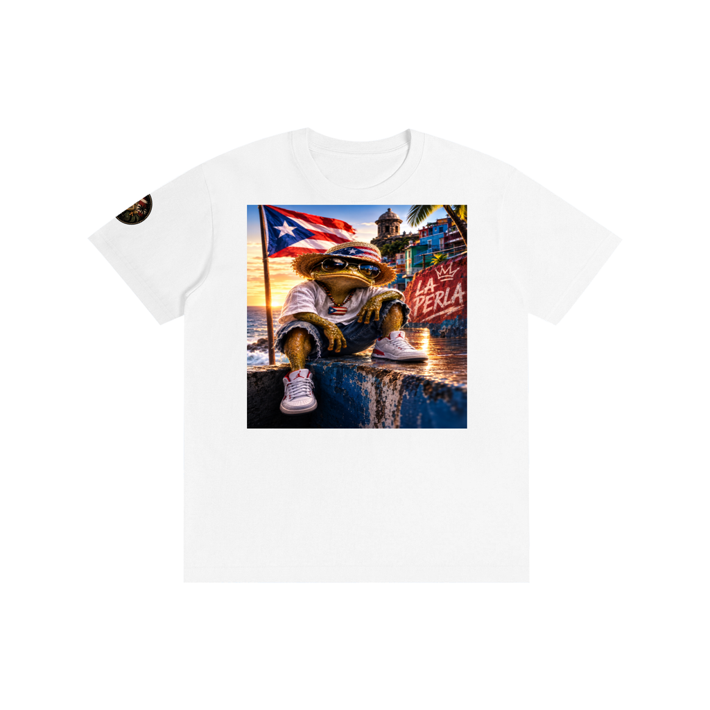 La Perla Coquí | Puerto Rico Pure Cotton Unisex T-Shirt