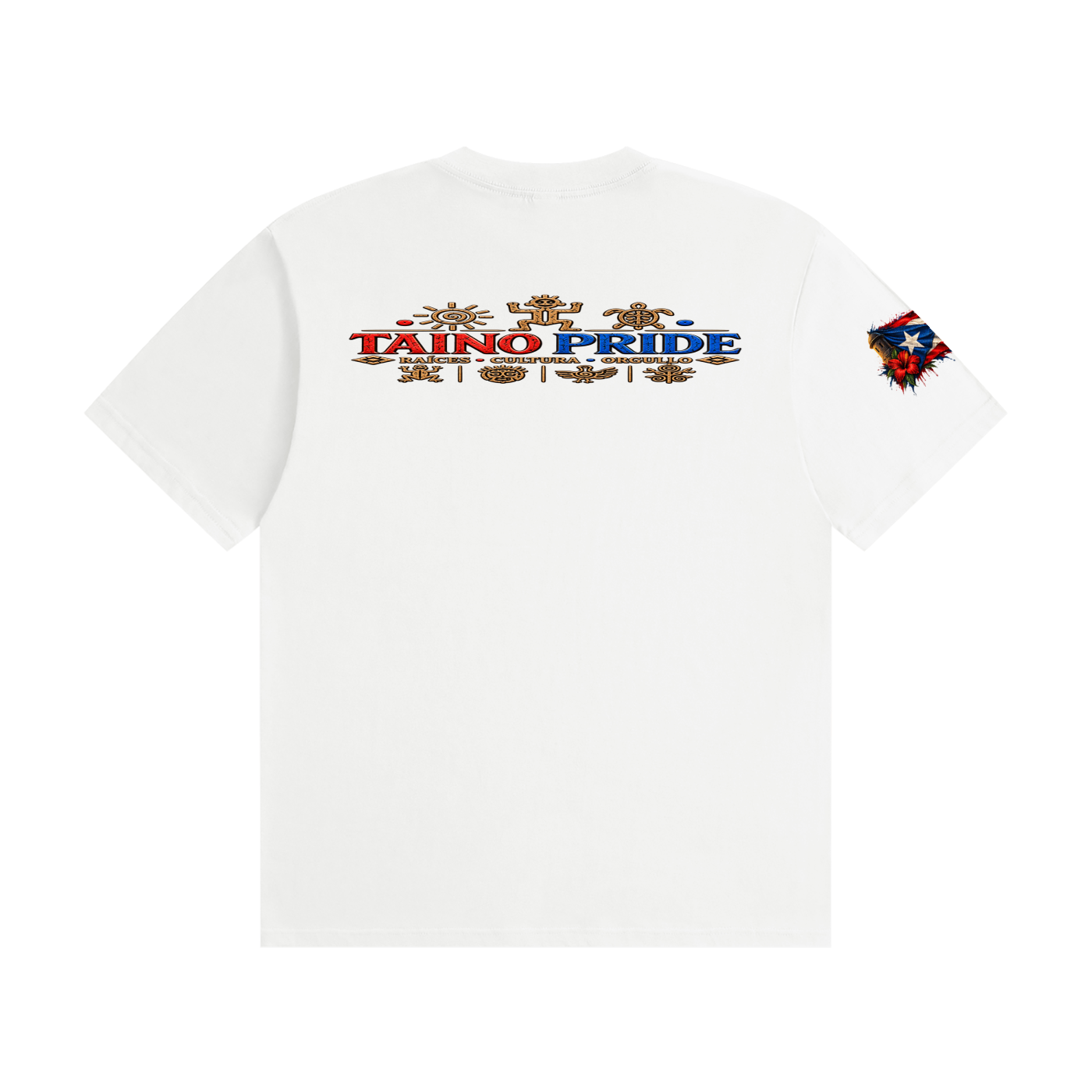 BORIKÉN Roots — Puerto Rican Heritage Graphic T-Shirt Unisex Seamless Cotton T-Shirt