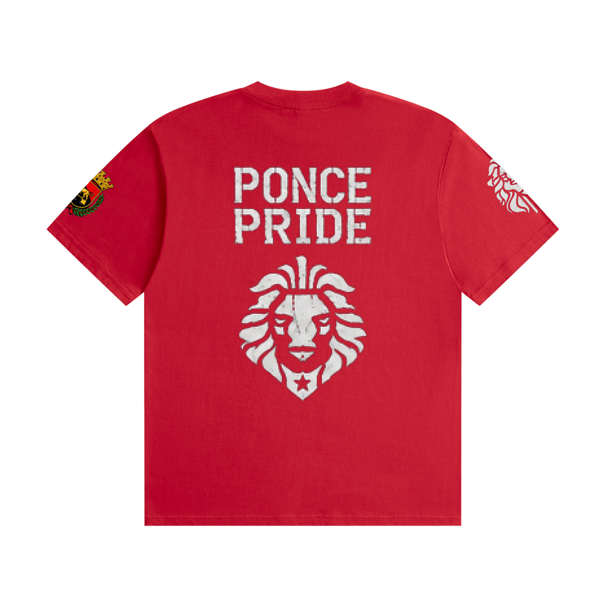 Puerto Rico Lion Heritage Tee – Fuerza, Orgullo y RaícesUnisex Seamless Cotton T-Shirt
