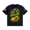 Aguacate Amor Puerto Rican Avocado Graphic T-ShirtUnisex Seamless Cotton T-Shirt