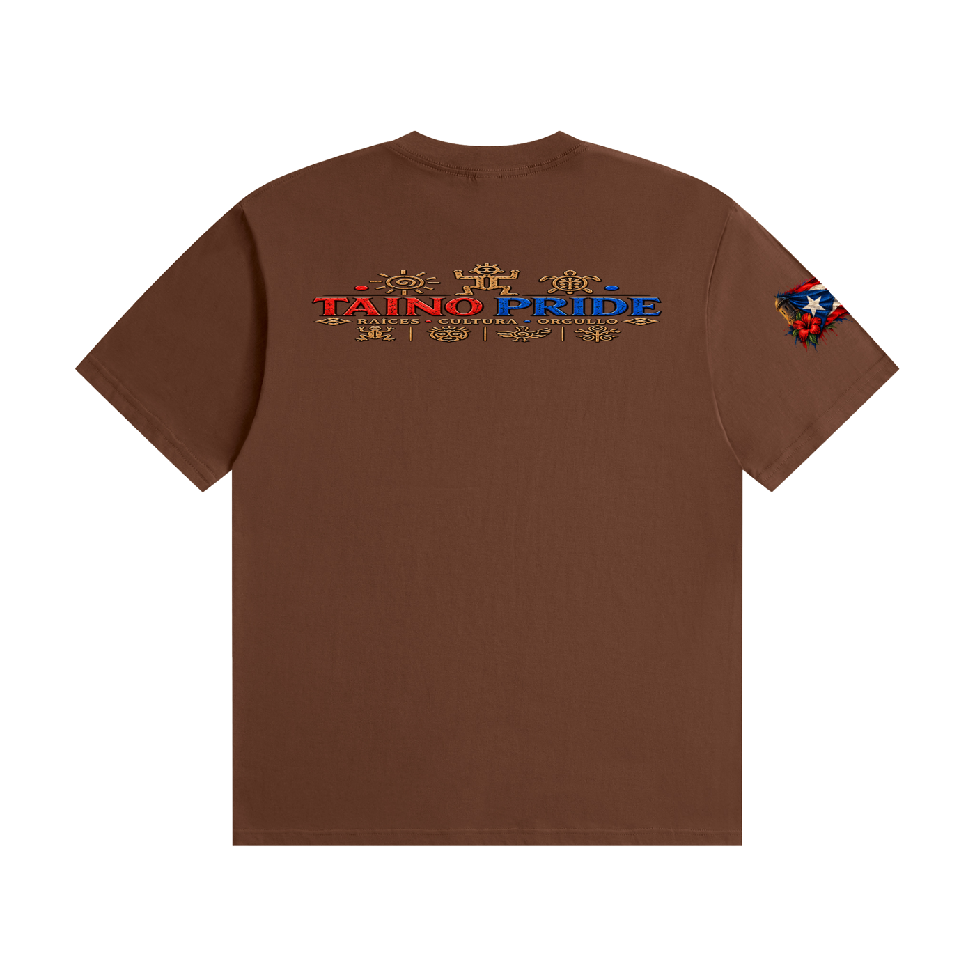 BORIKÉN Roots — Puerto Rican Heritage Graphic T-Shirt Unisex Seamless Cotton T-Shirt