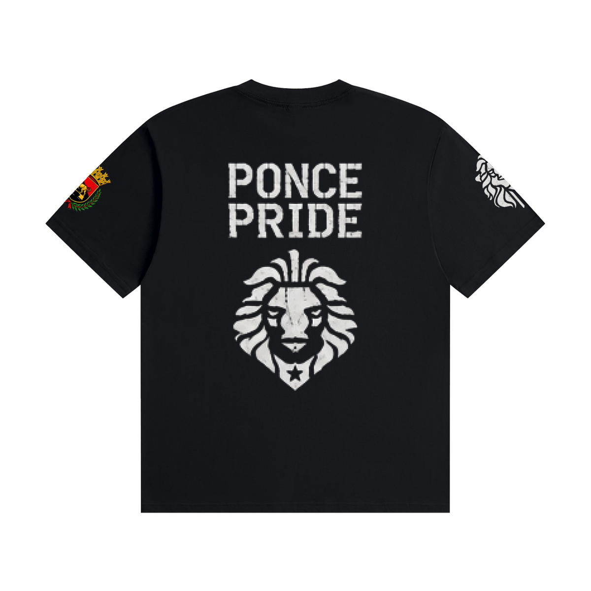 Puerto Rico Lion Heritage Tee – Fuerza, Orgullo y RaícesUnisex Seamless Cotton T-Shirt